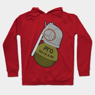 Soviet - Russian defensive grenade (РГО) Hoodie